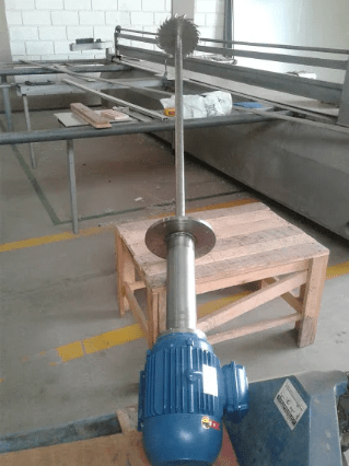 Misturador industrial de alto RPM com disco Cowles para dispersão e alta rotação