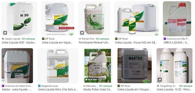 "Ureia Líquida Fertilizante: Nutrição Eficiente para Plantas. #CultivosSaudáveis"