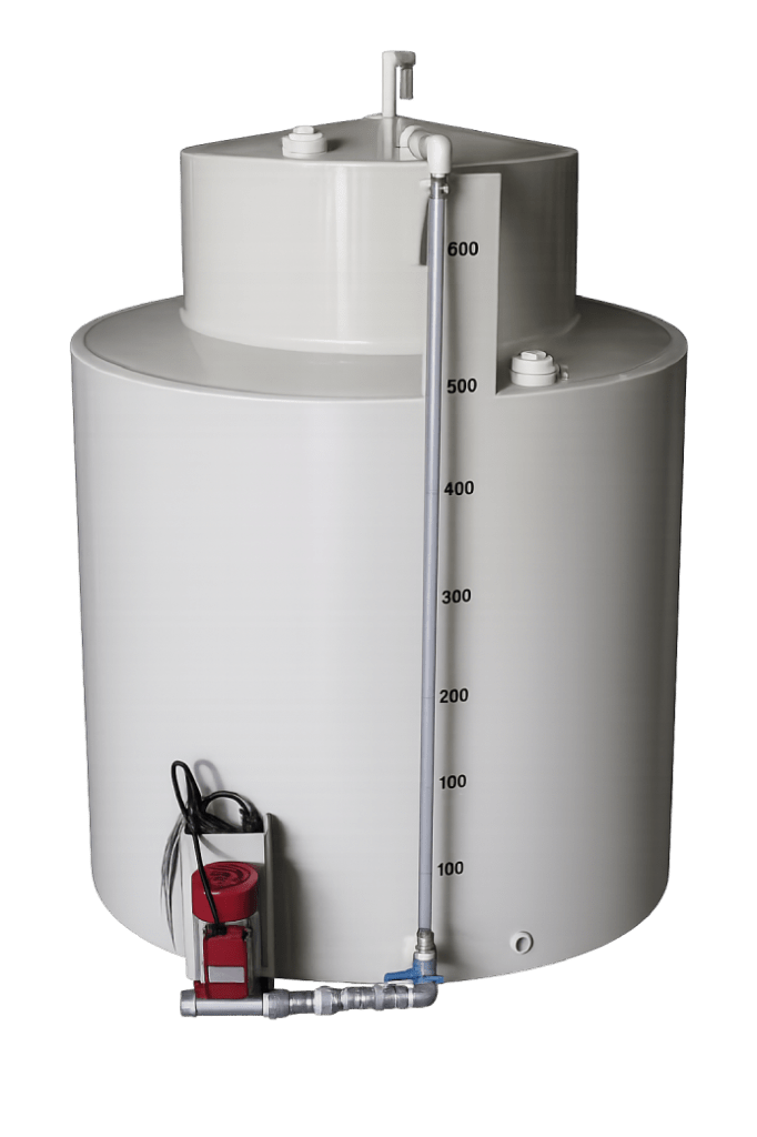 Tanque com parede dupla