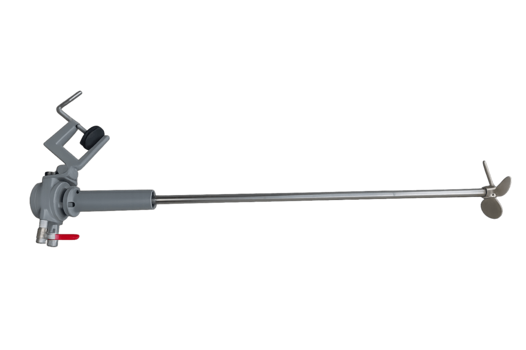 Misturador para borda de tanque