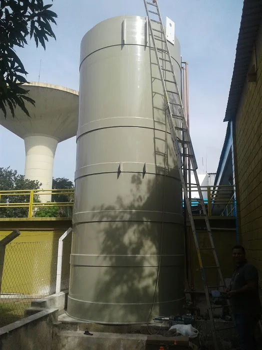 Tanque de armazenamento em polipropileno de 35000 litros