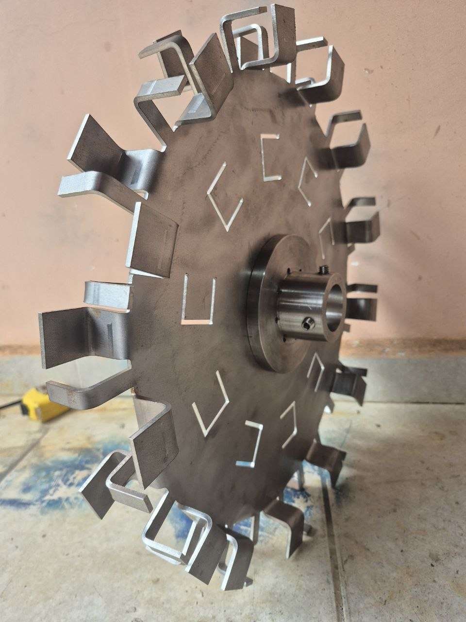 Hélice Hidra M-AR de alto RPM em aço inoxidável 304 ou 316L para produtos químicos
